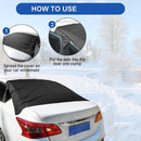 Car Rear Windshield Snow Ice Cover with Magnetic 6