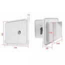 Caravan Utility Door Access Hatch Rectangle 194x165mm RV