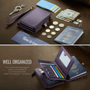 Caseme RFID Blocking Passport Holder Wallet – Leather