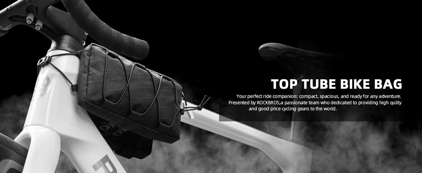 Bike Front Top Tube Frame Bag with Should strap 1L