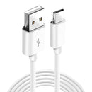 Charger Cable for Oppo Phones USB-A to USB-C (White) 1m 1