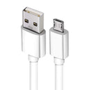 Charger Cable for Oppo Phones USB-A to micro-USB (White) 1m
