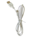 Charger Cable With Switch (USB to Type C) - 1m (White) 2