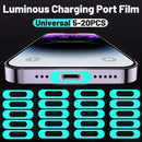 Charging Port Luminous Decal Electronics Accessories
