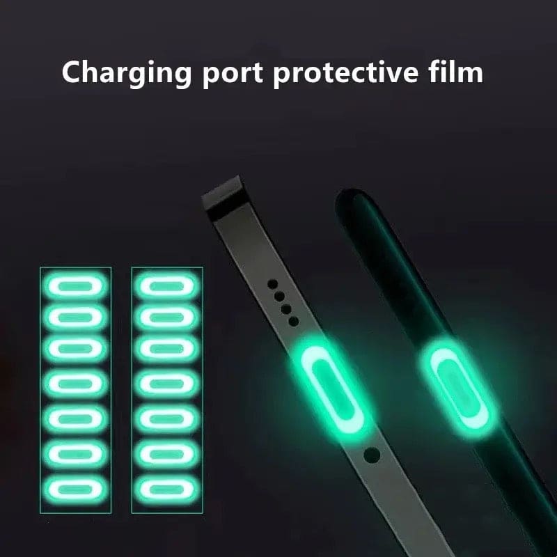 Charging Port Luminous Decal