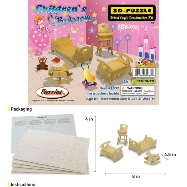 Children’s Bedroom - 3D Puzzle