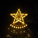 Christmas Lights Outdoor Waterfall Light Decoration 5