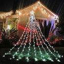 Christmas Lights Waterfall Light 2