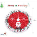 Christmas Tree Skirt 80x80cm 4