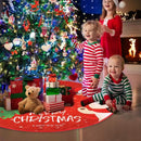 Christmas Tree Skirt 90x90cm 5