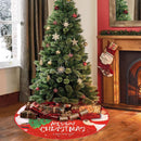 Christmas Tree Skirt 90x90cm 3