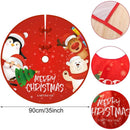 Christmas Tree Skirt 90x90cm 2
