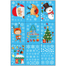 Christmas window stickers A 1