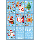 Christmas window stickers B 1