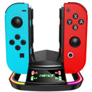 Classic 4-in-1 Fast Charger RGB LED Charging Dock Stand