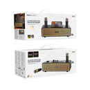 Classic Stylish Bluetooth Speaker w/ 2 Wireless Microphone