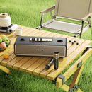 Classic Stylish Bluetooth Speaker w/ 2 Wireless Microphone