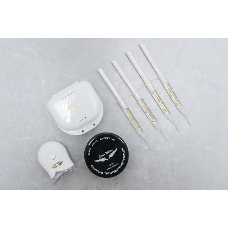 Clean Whites - Bundle Kit (Teeth Whitening Kit + Charcoal