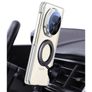 Clear 360°Rotating Magnetic Ring Stand Case for Honor Magic