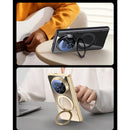 Clear 360°Rotating Magnetic Ring Stand Case for Honor Magic