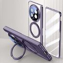 Clear 360°Rotating Magnetic Ring Stand Case for OPPO FIND