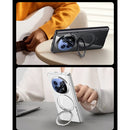 Clear 360°Rotating Magnetic Ring Stand Case for OPPO FIND