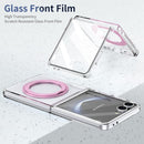 Clear 360°Rotating Magnetic Ring Stand Case for Samsung