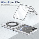Clear 360°Rotating Magnetic Ring Stand Case for Samsung
