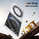 Clear 360°Rotating Magnetic Ring Stand Case for Samsung