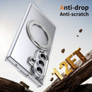 Clear 360°Rotating Magnetic Ring Stand Case for Samsung