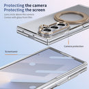 Clear 360°Rotating Magnetic Ring Stand Case for Samsung