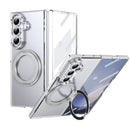 Clear 360°Rotating Magnetic Ring Stand Case for Samsung