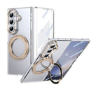 Clear 360°Rotating Magnetic Ring Stand Case for Samsung