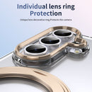 Clear 360°Rotating Magnetic Ring Stand Case for Samsung