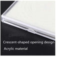 Clear Square Coin Case - 20 Pcs for 19/24/29/34/39mm Coins