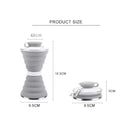 Collapsible Water Bottle- Gray 3