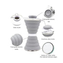 Collapsible Water Bottle- Gray 2