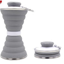 Collapsible Water Bottle- Gray 1