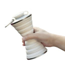 Collapsible Water Bottle - White 1