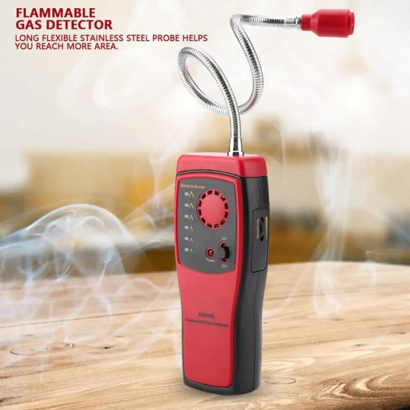 Combustible Gas Detector With Sound & Light Alarm