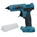 Cordless Hot Melt Glue Gun with 20 Pcs Sticks Fit Makita