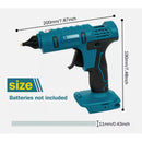 Cordless Hot Melt Glue Gun with 20 Pcs Sticks Fit Makita