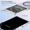 Crystal-clear Magnetic Ring Case for Samsung Galaxy Z Flip