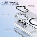 Crystal-clear Magnetic Ring Case for Samsung Galaxy Z Fold