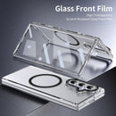Crystal-clear Magnetic Ring Case for Samsung Galaxy Z Fold