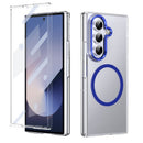 Crystal-clear Magnetic Ring Case for Samsung Galaxy Z Fold
