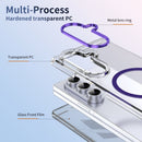 Crystal-clear Magnetic Ring Case for Samsung Galaxy Z Fold
