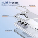 Crystal-clear Magnetic Ring Case for Samsung Galaxy Z Fold