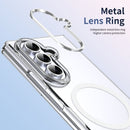 Crystal-clear Magnetic Ring Case for Samsung Galaxy Z Fold