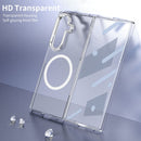 Crystal-clear Magnetic Ring Case for Samsung Galaxy Z Fold